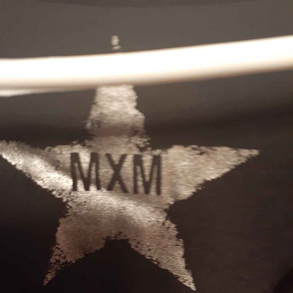 MXM Rhinestone Cross & Roses Tee - Picture 3 of 5